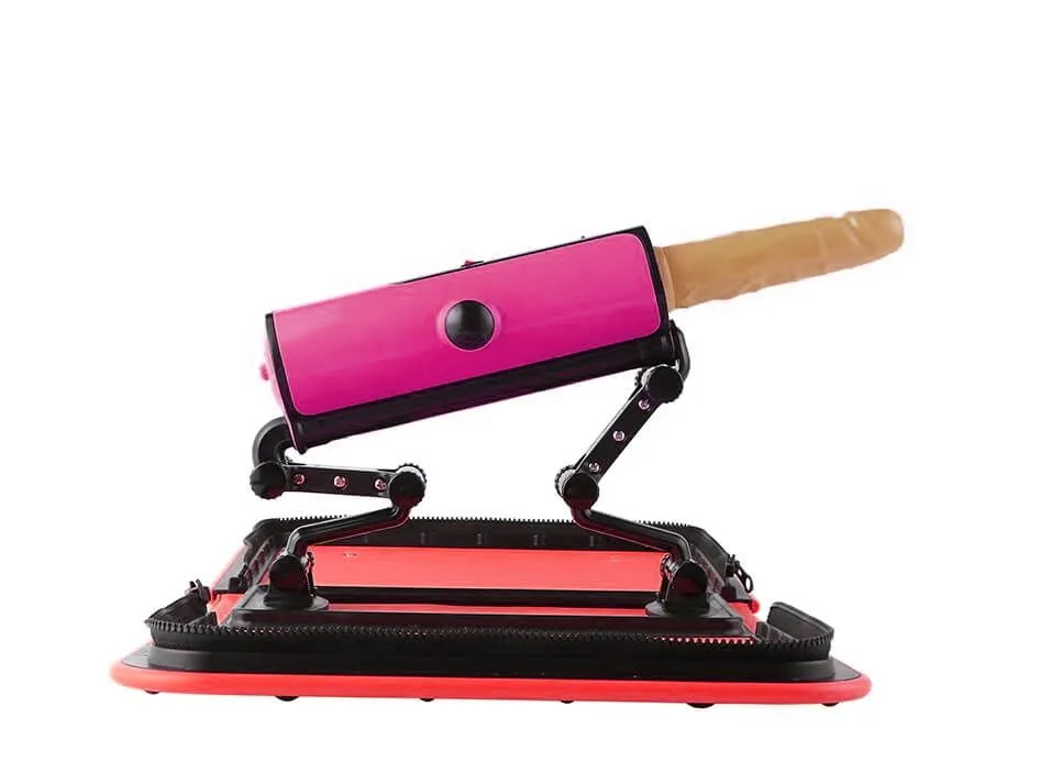 секс-машина в сумке pinkrabbit 310-x5, красная в Севастополе