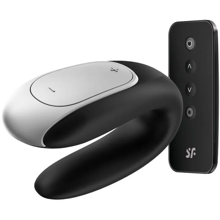 вибромассажер для пары satisfyer double fun black 001692sa в Севастополе