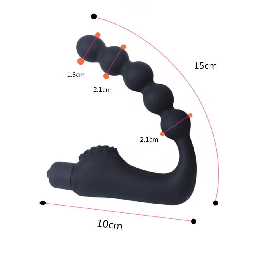 стимулятор простаты lovetoy silicone power beads, с вибрацией в Севастополе