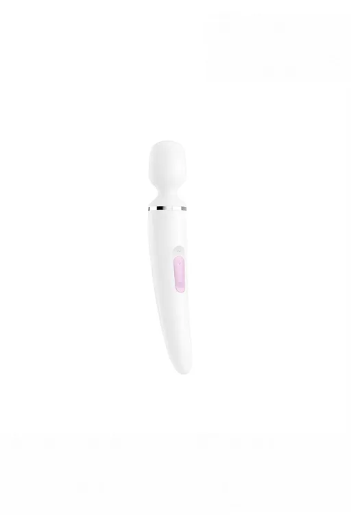 универсальный вибромассажер satisfyer wand-er woman (white/chrome) в Севастополе