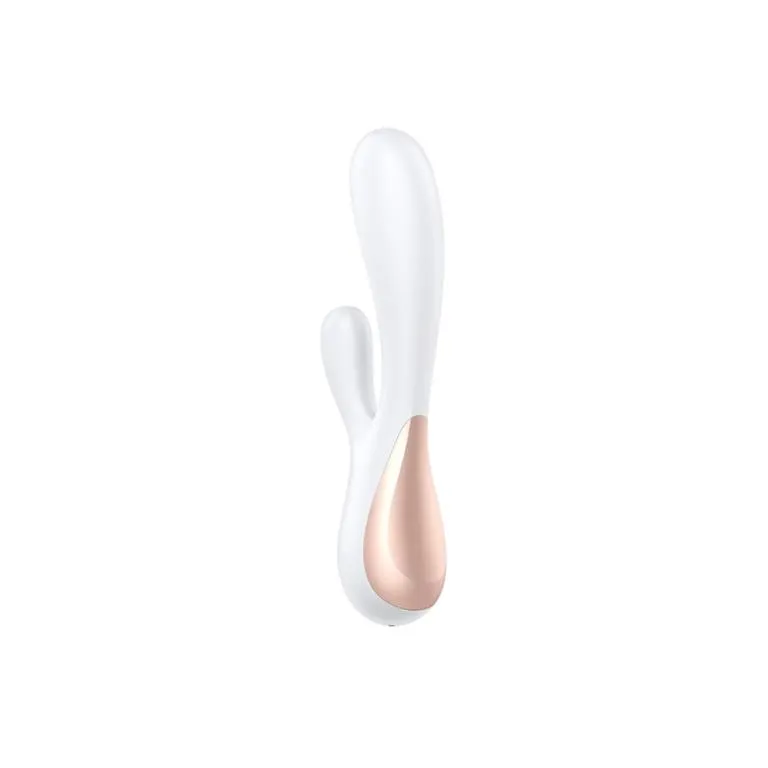 вибромассажер satisfyer mono flexс возможностью управления через приложение - белый в Севастополе