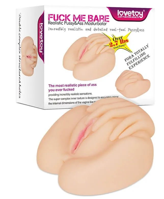 мастурбатор lovetoy fuck me bare realistic, телесный в Севастополе
