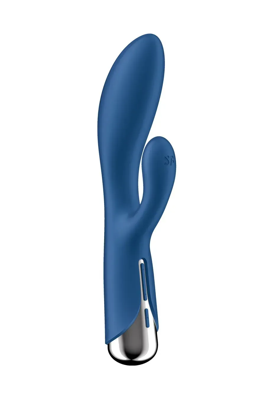 вибратор-кролик с ротацией satisfyer spinning rabbit 1, силикон, синий, 20,5 см в Севастополе
