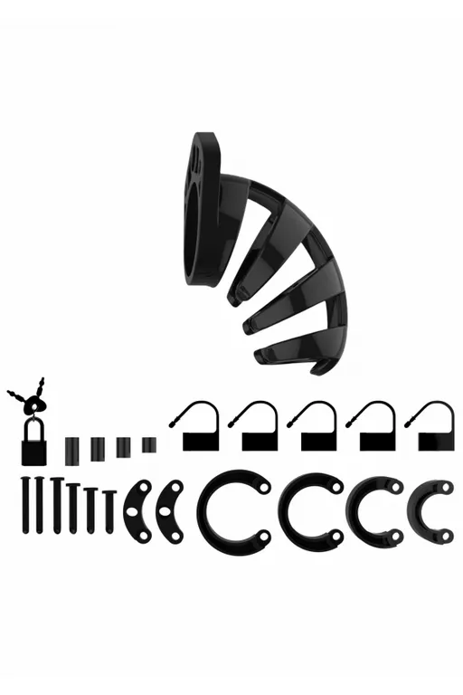 мужской пояс верности cock cage  model 02 chastity 3.5" в Севастополе