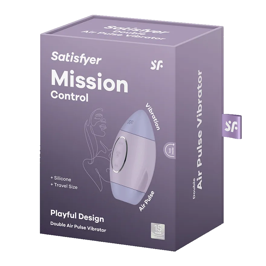 вакуумный массажер satisfyer mission control light purple 060088sa в Севастополе