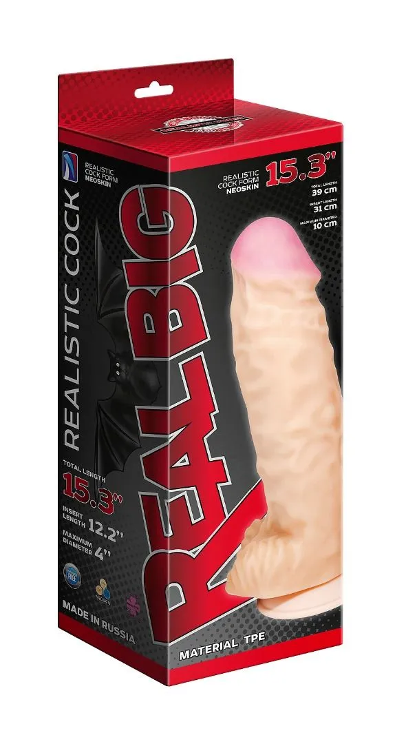 фаллоимитатор real big супергигант с присоской 15.3 в Севастополе