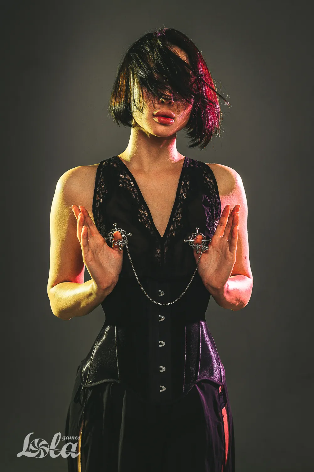 зажимы на cоски party hard dare you 1164-01lola в Севастополе