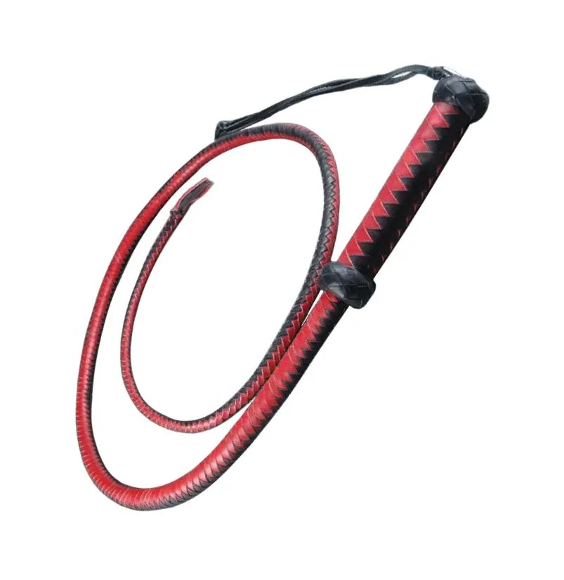 кнут легкий beastly ностальжи, 145 см, черно-красный в Севастополе