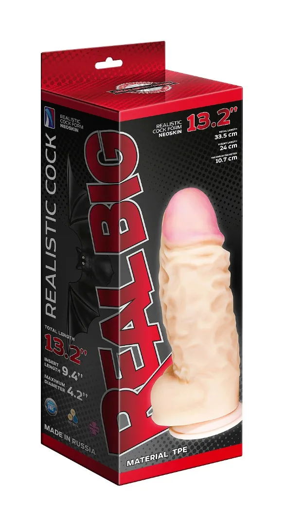 фаллоимитатор неоскин супергигант с присоской в коробке 958403ru в Севастополе