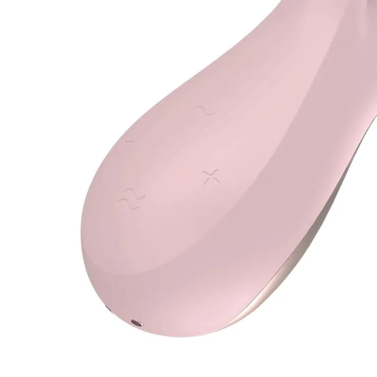 вибромассажер satisfyer mono flex с возможностью управления через приложение - розовый в Севастополе