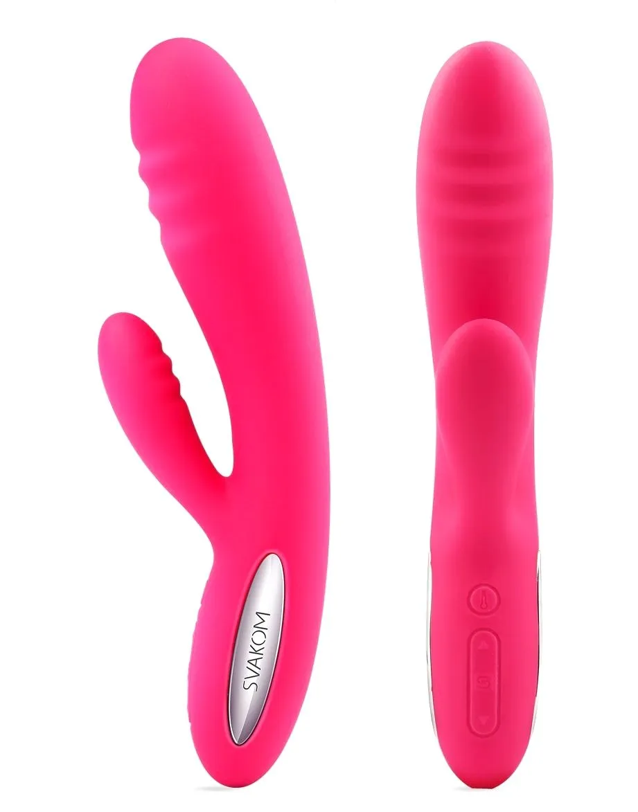 вибратор двойной svakom adonis, розовый в Севастополе