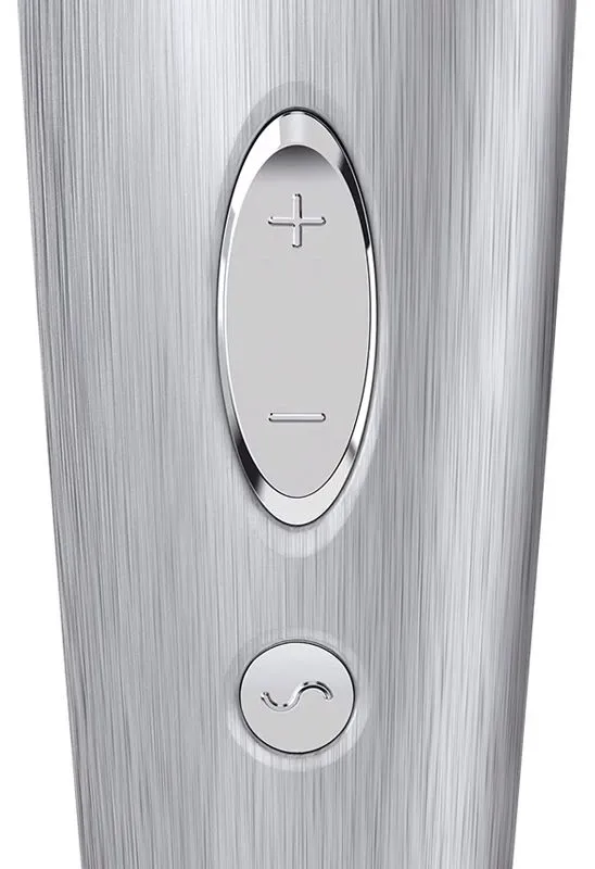 вибро-вакуумно-волновой стимулятор satisfyer high fashion, серебристый в Севастополе