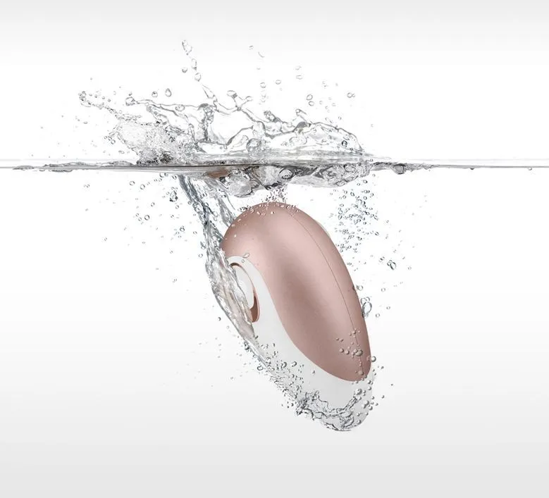 клиторальный стимулятор satisfyer pro deluxe ng, золотисто-белый в Севастополе