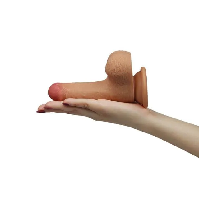 вибратор с мошонкой lovetoy gabe, телесный в Севастополе