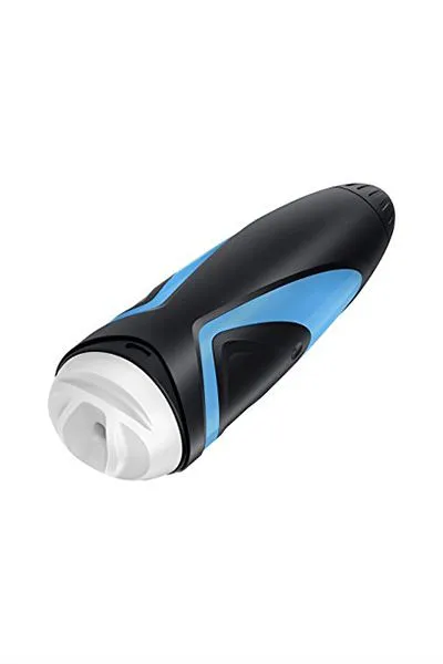 мастурбатор нереалистичный satisfyer men, силикон, чёрный, 25,5 см. в Севастополе