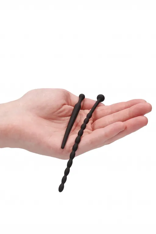 набор из двух уретральных стимуляторов (струн) beginners silicone plug set в Севастополе