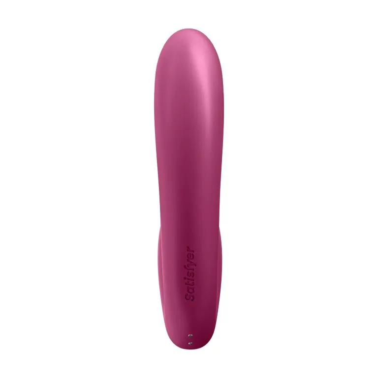 вибратор с вакуумным стимулятором satisfyer sunray с фиксацией формы (ягодный) в Севастополе