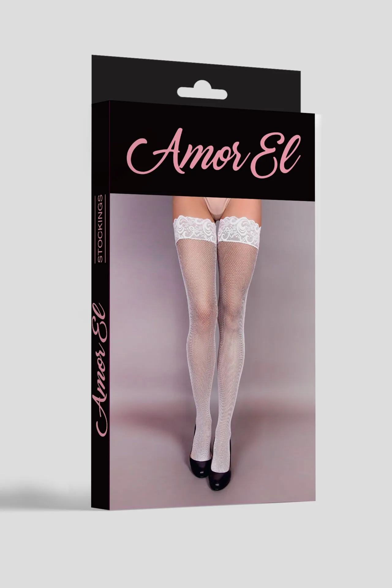 Эротическое чулки в мелкую сетку rosa vintage с рисунком сзади s/l белые в Севастополе