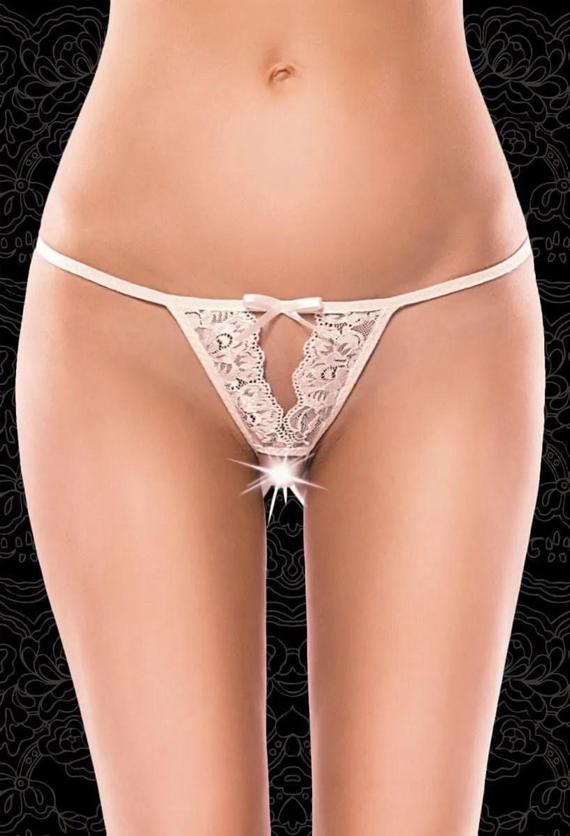 Эротическое стринги с доступом flirton 2679-1 белые в Севастополе