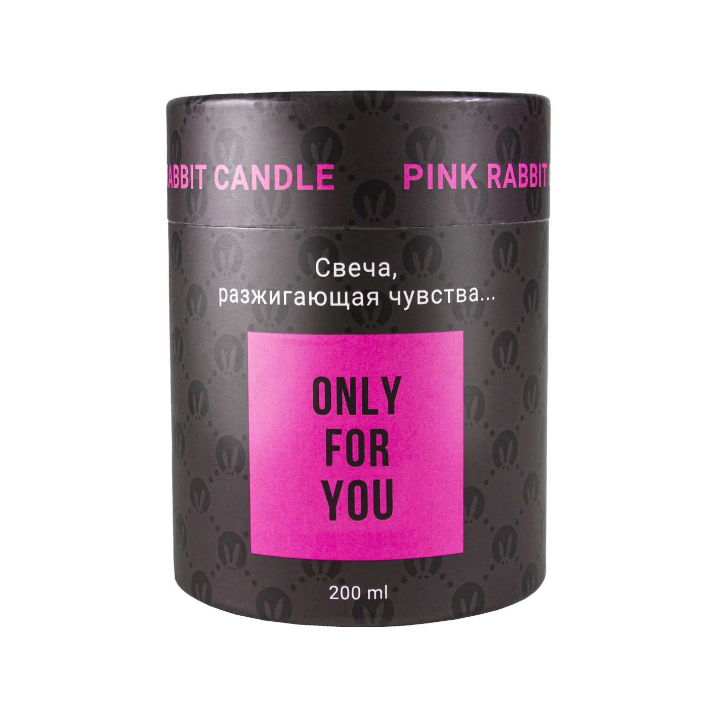 свеча pinkrabbit в стакане only for you в Севастополе