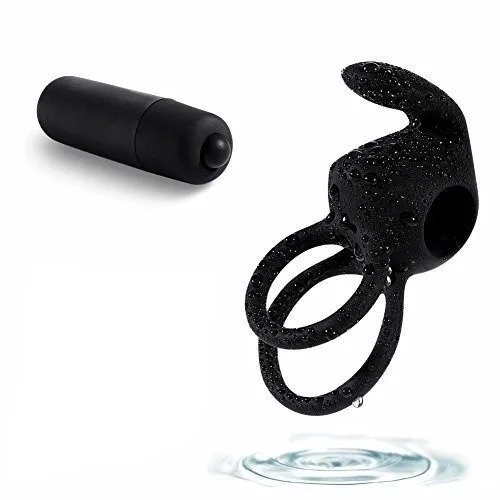 виброкольцо lovetoy power clit duo, черное в Севастополе