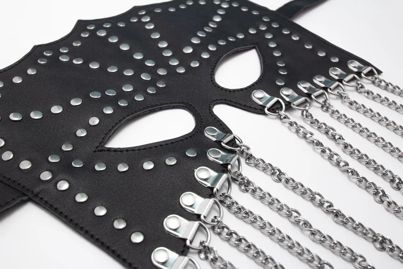 маска на лицо pinkrabbit с цепочками, черная в Севастополе