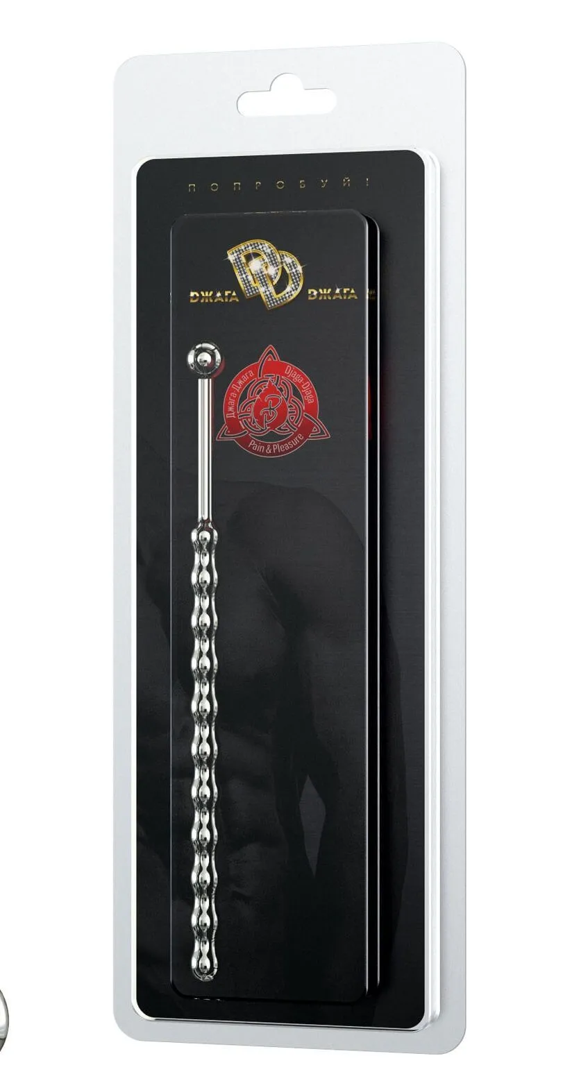 уретральный стимулятор dжага dжага №3, серебристый в Севастополе