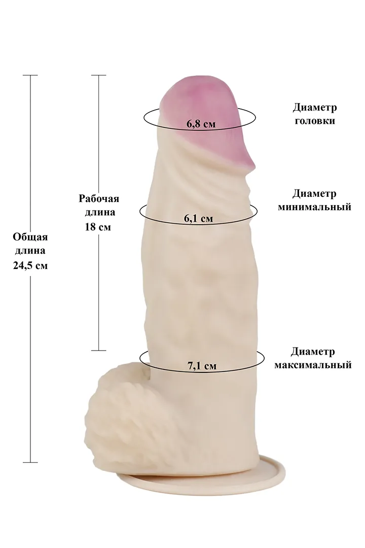 вибромассажер гигант  с выносным блоком 718921ru в Севастополе