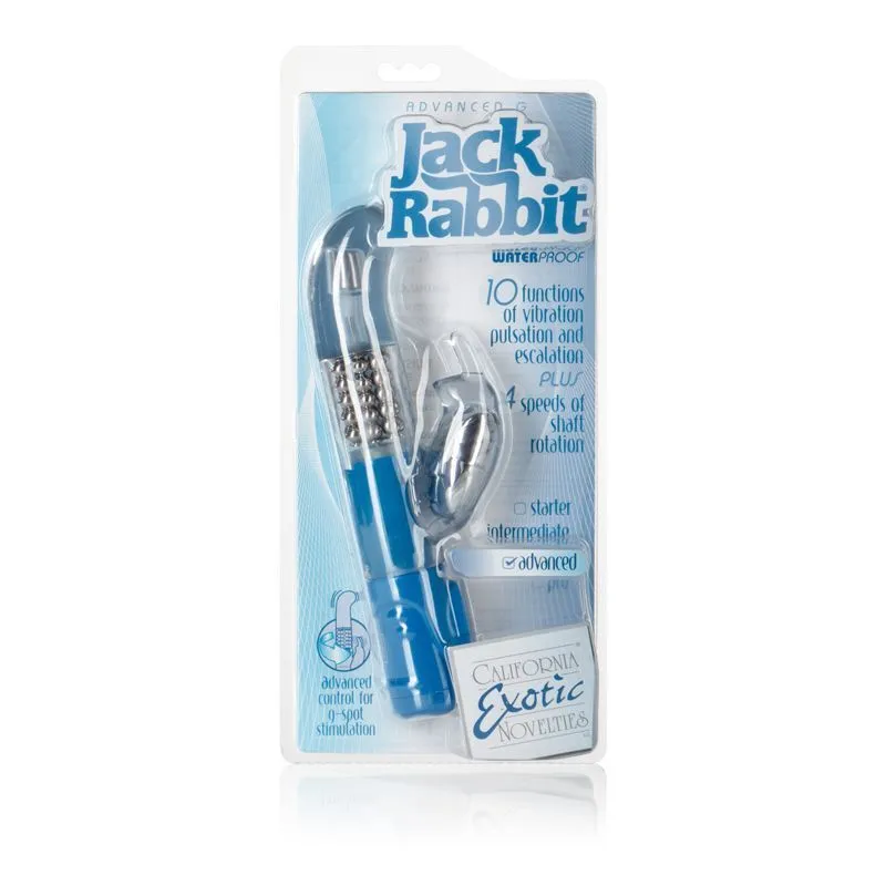 вибратор california exotic novelties advanced g jack rabbit, голубой в Севастополе