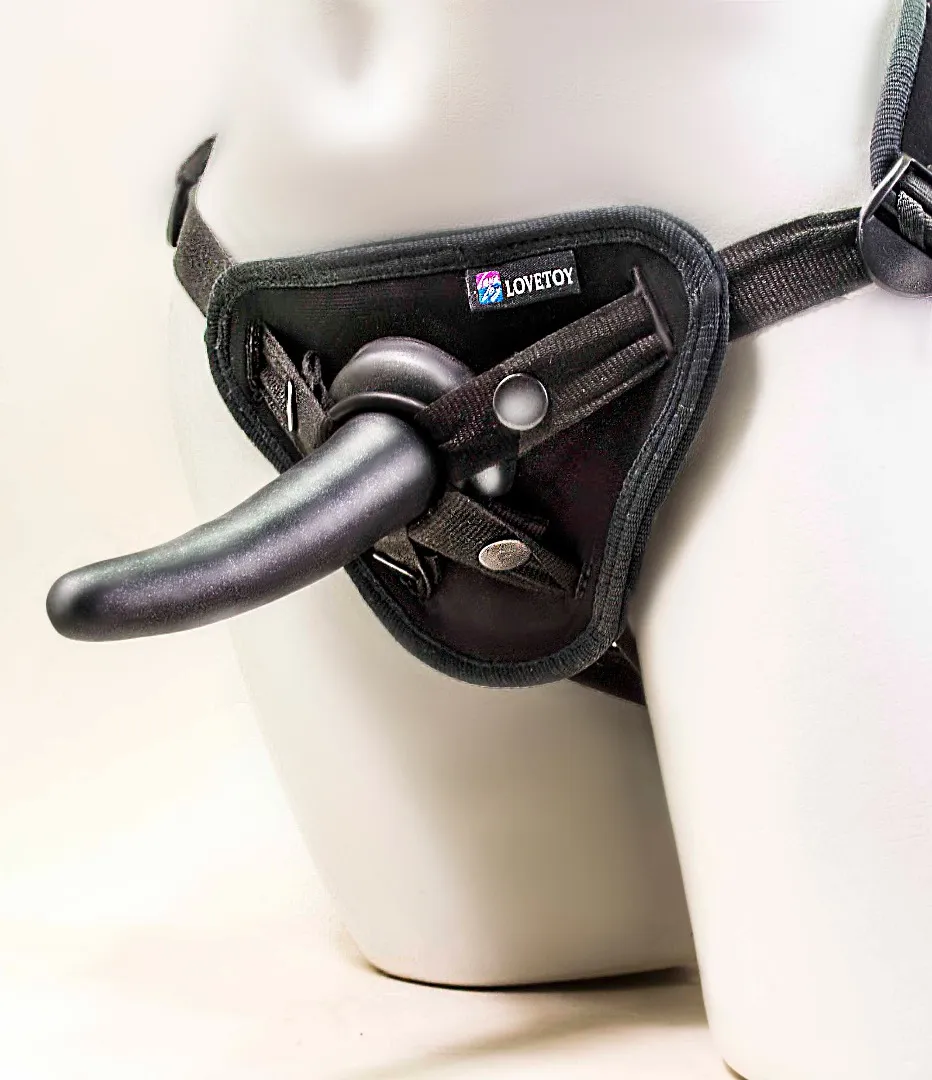 страпон с двумя насадками uni strap 7" harness best of al 532303ru в Севастополе