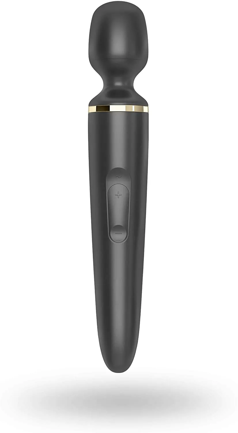 вибромассажер satisfyer wand-er woman (black/gold) 001203sa в Севастополе