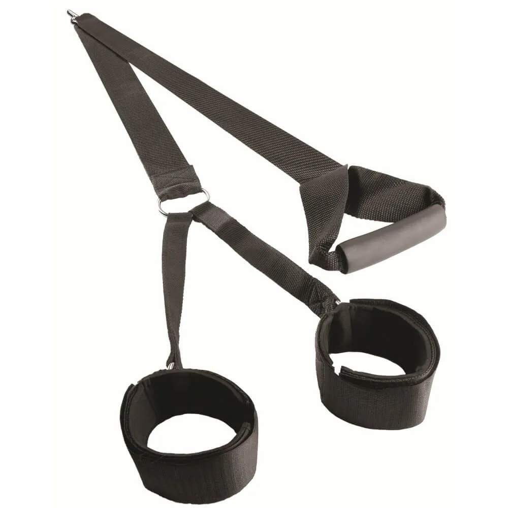 ремни для фиксации pipedream fantasy strap, черные в Севастополе