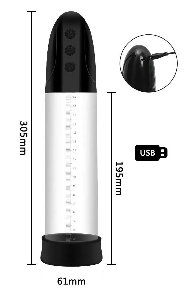 помпа автоматическая pinkrabbit roza auto, прозрачная в Севастополе
