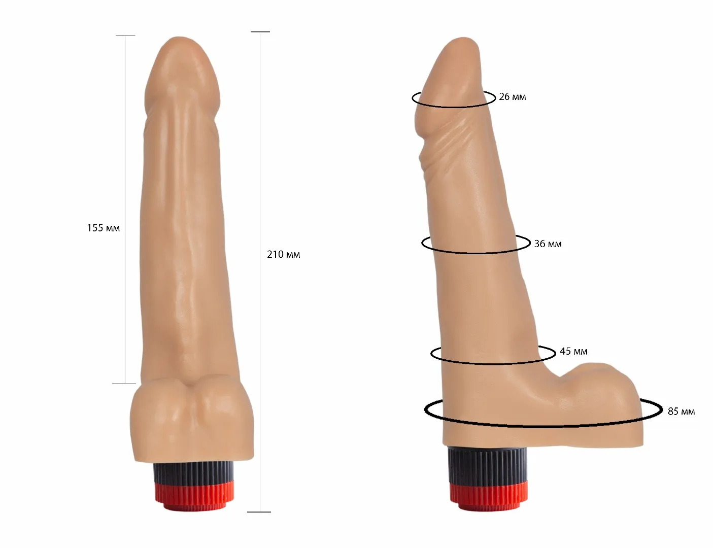 вибратор гелевый 115000ru в Севастополе