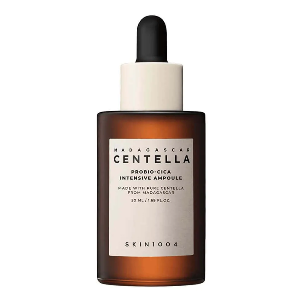 skin1004 madagascar centella probio-cica intensive ampoule, сыворотка с пробиотиками 50 мл в Севастополе