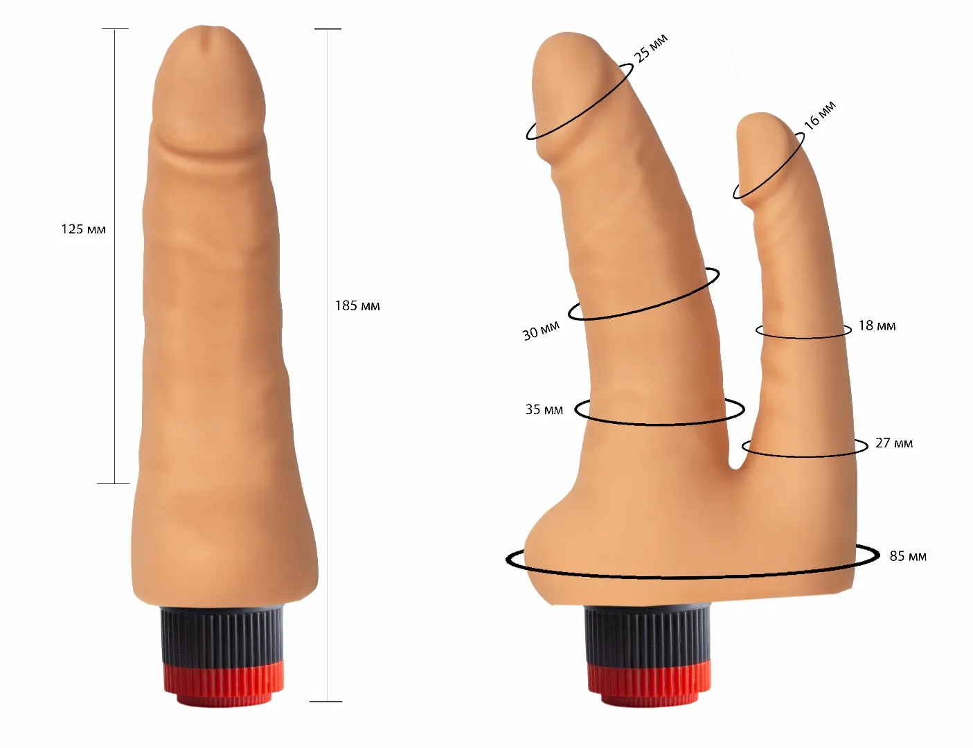 вибратор гелевый двойной 114700ru в Севастополе