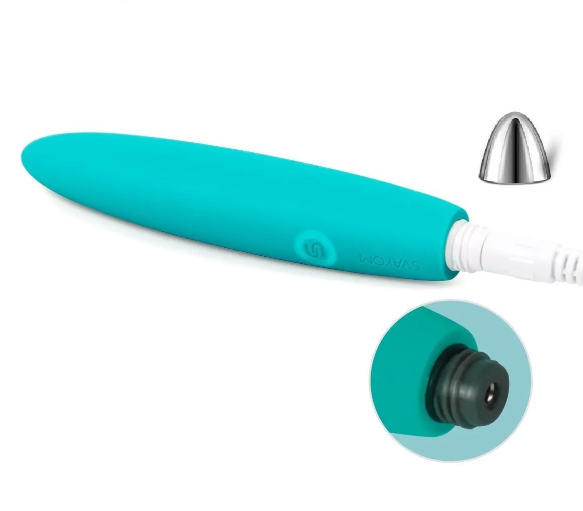 мини-вибромассажер svakom daisy, зелёный в Севастополе