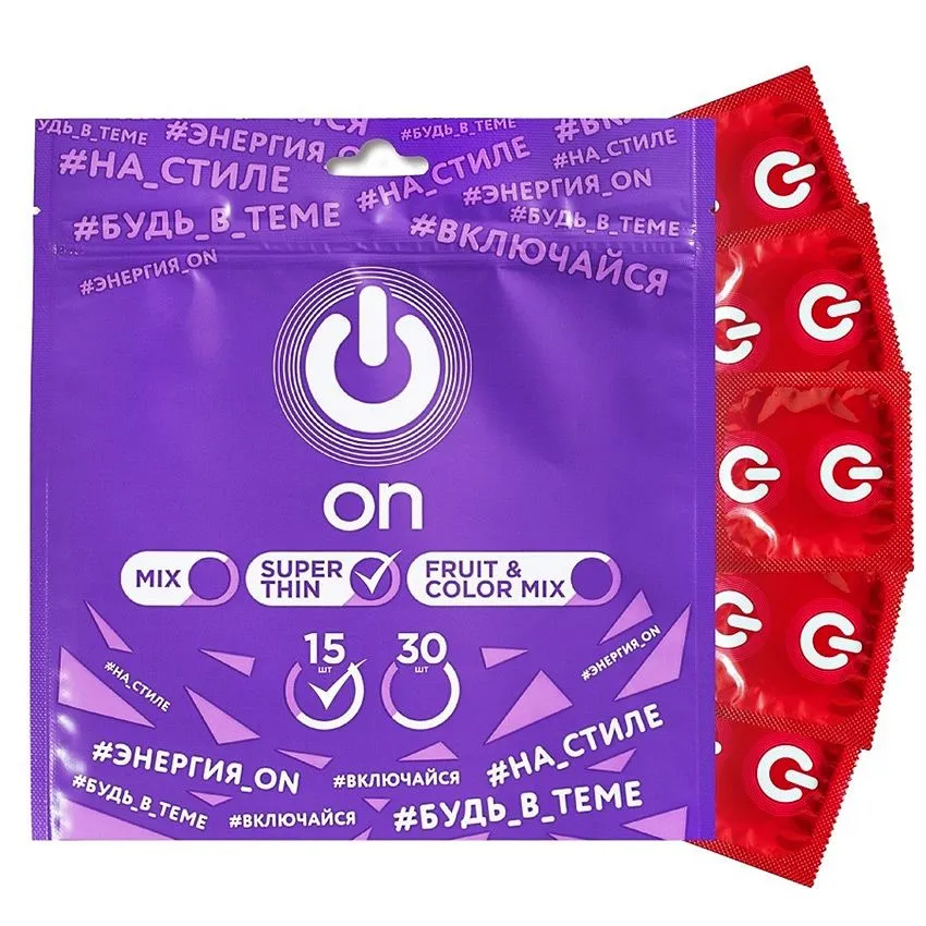 презервативы on №3+12 super thin в Севастополе