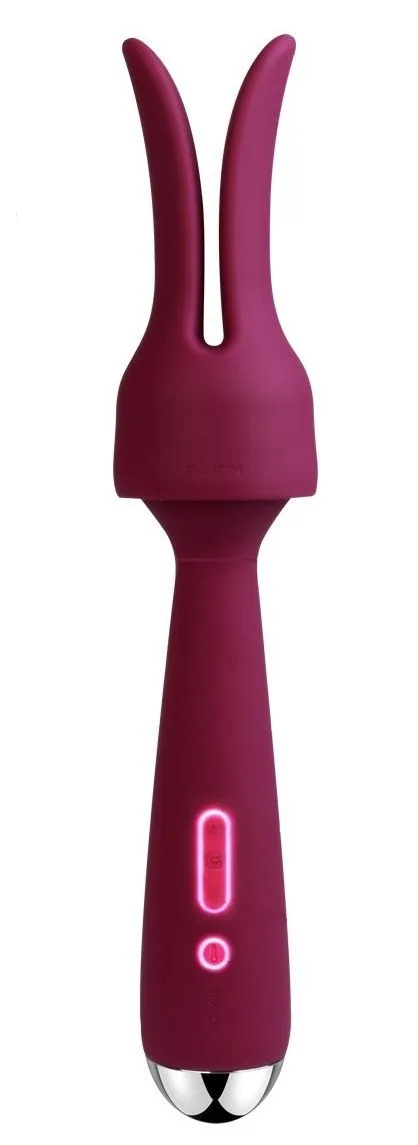 универсальный массажер с насадкой svakom emma, фиолетовый в Севастополе