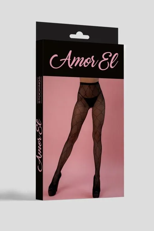 Эротическое колготы с рисунком amor el (s/l) в Севастополе
