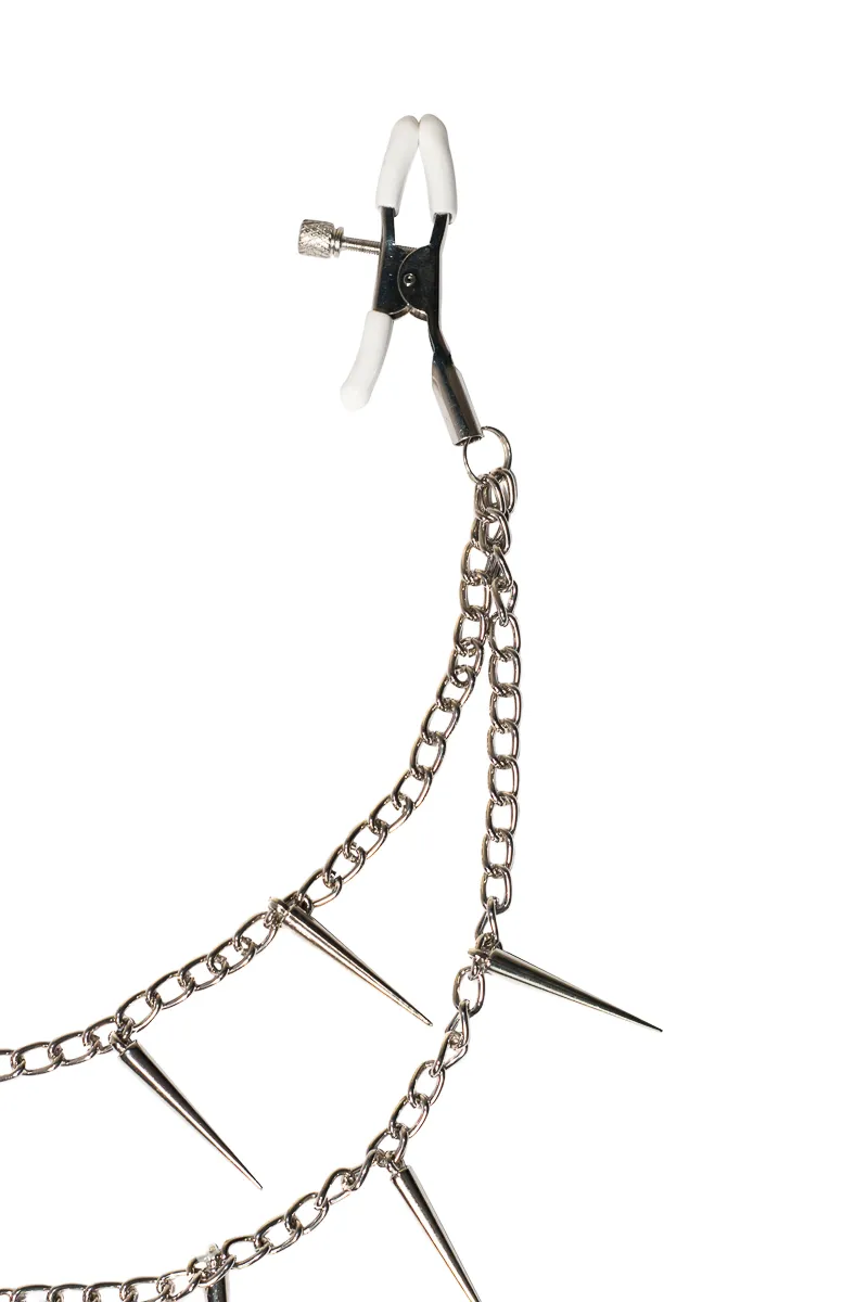 зажимы на cоски party hard spiky 1163-01lola в Севастополе