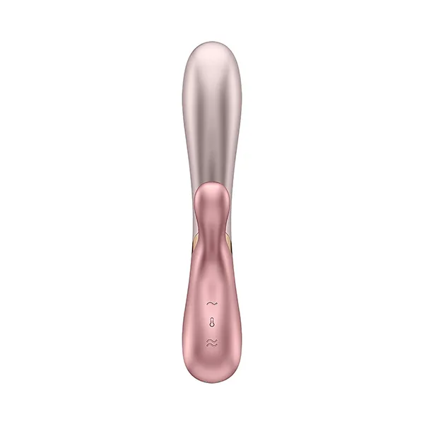 вибромассажер satisfyer hot lover с нагревом и приложением, розовый в Севастополе