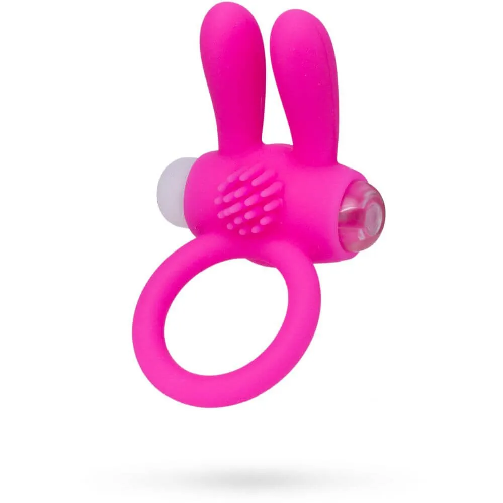 виброкольцо toyfa, зайчик, розовое в Севастополе