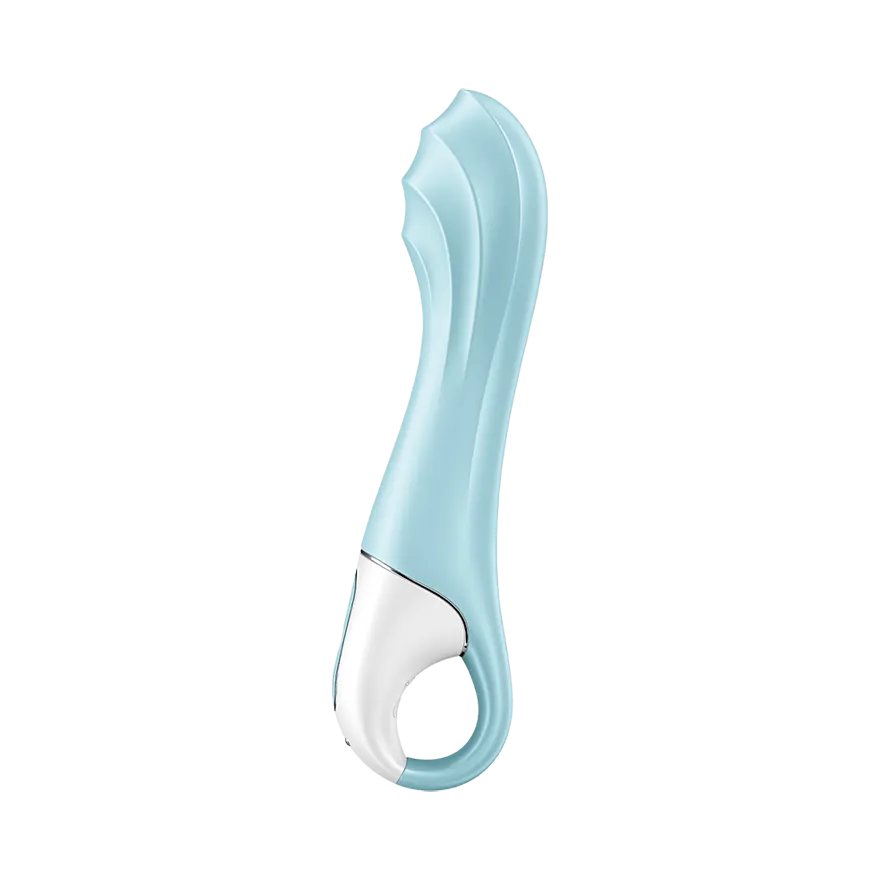 вибратор с функцией расширения satisfyer air pump vibrator 5+ blue 038544sa в Севастополе