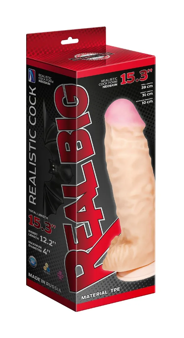 фаллоимитатор неоскин супергигант с присоской в коробке 958203ru в Севастополе