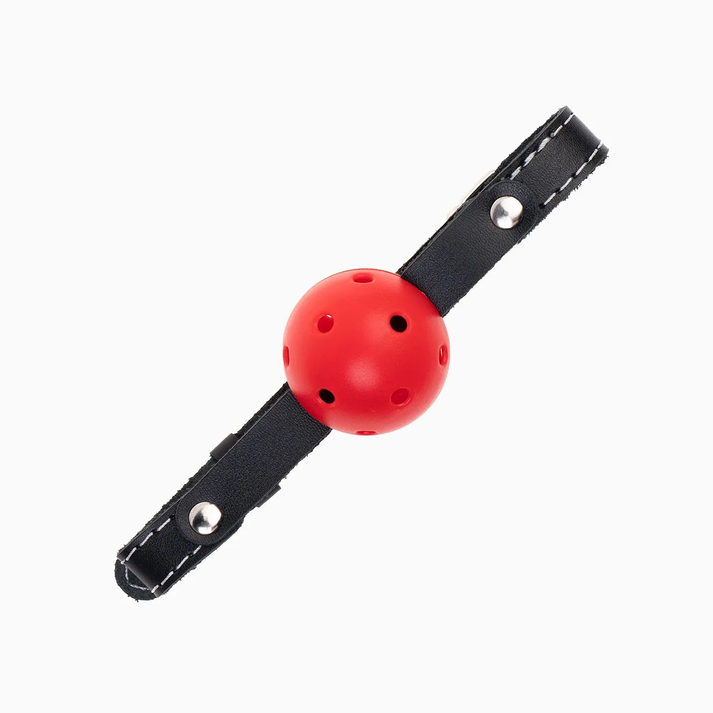 кляп pink rabbit с красным шариком (белая строчка) в Севастополе