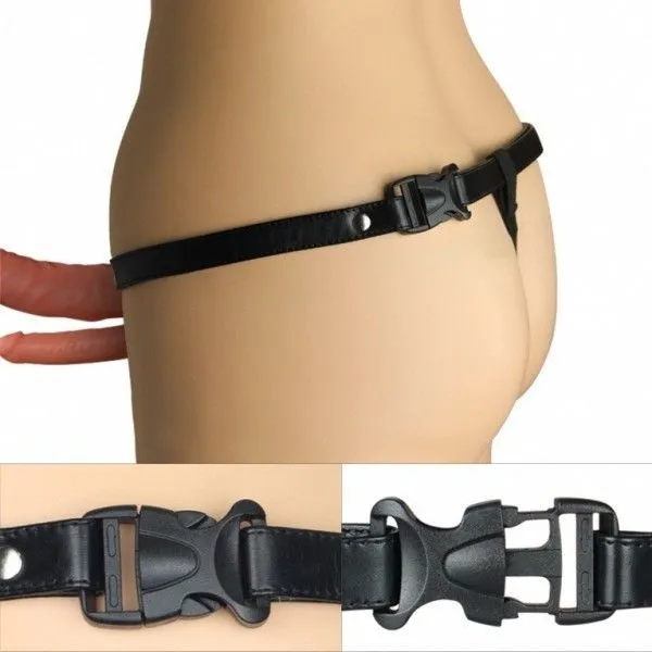 страпон lovetoy unisex hollow двойной, телесный в Севастополе