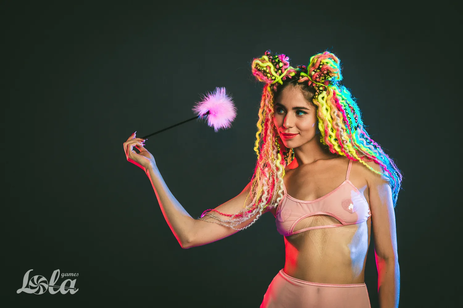 тиклер party hard treasure pink 1081-01lola в Севастополе