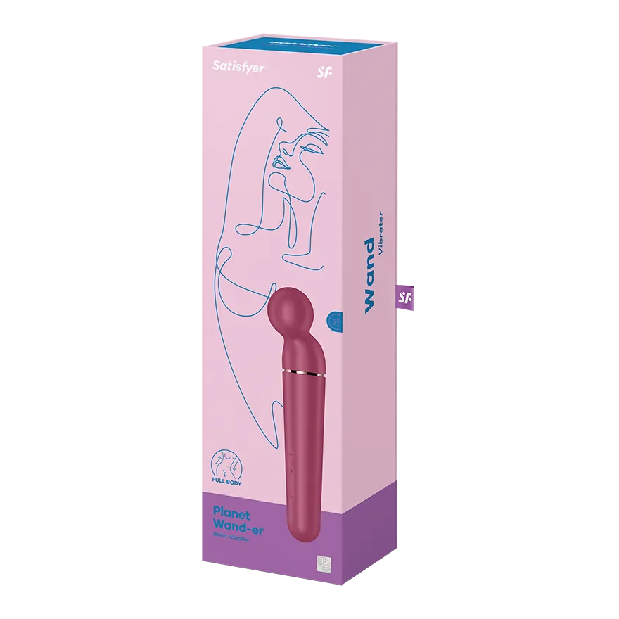 вибромассажер satisfyer planet wand-er berry 046068sa в Севастополе