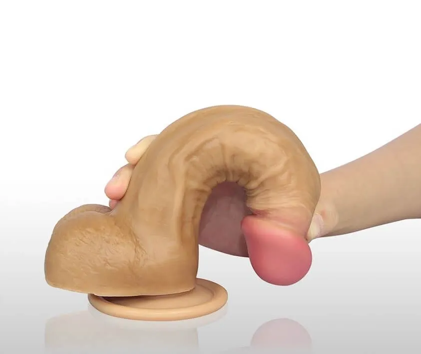 фаллоимитатор на присоске lovetoy nature cock 8 inch, телесный в Севастополе